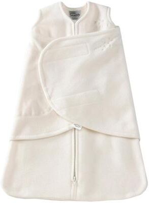 Halo SleepSwaddle Micro-Fleece Wearable Blanket in Cream (Newborn)
