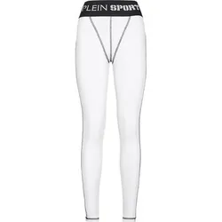 PLEIN SPORT Jogging-Leggings, Größe M in Weiß 01