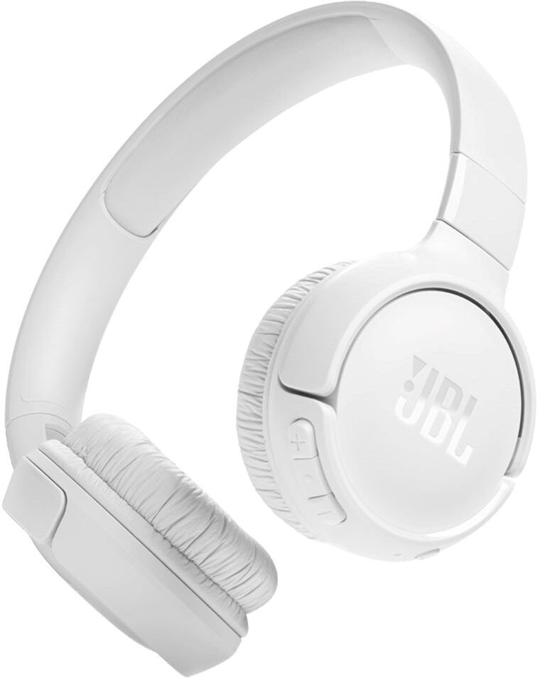 JBL TUNE 520BT - Bluetooth On-Ear Hovedtelefoner - Hvid