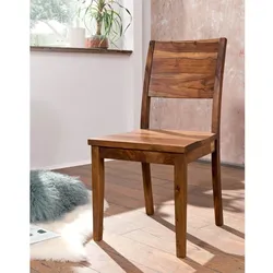 Stuhl Sheesham 45x47x90 noble unique lackiert SYDNEY #133