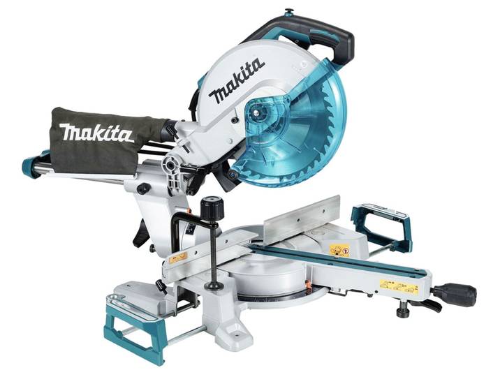 Kapp- und Gehrungssäge MAKITA »LS1110F« 1.450 W, 260 mm, 4.500 min⁻¹ , weiß (türkis), B:497mm H:565mm L:745mm, Sägemaschinen, Kapp- und Gehrungssäge, Kapp- und Gehrungssäge für präzise Schnitte bis 310 mm