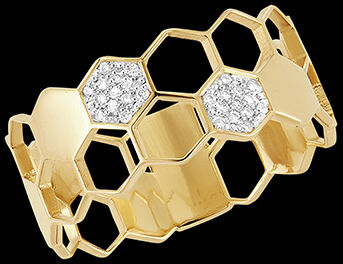 Edenly Ring EnthÃ¼llung (schmal) - Gelbgold, 9 Karat, mit Diamanten