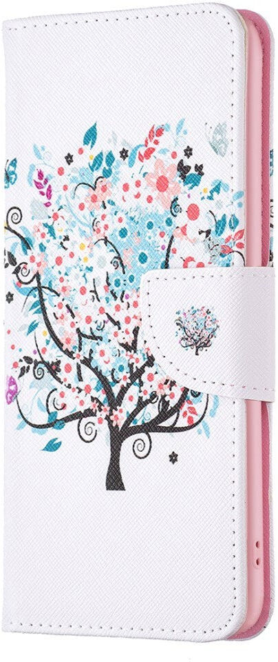 INCOVER Nokia X30 Læder Flip Cover m. Pung & Print - Træ