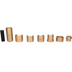 Universal Werkzeug-Satz zum Auswechseln von Radbolzen an LKW, 8-tlg KS Tools 440.0390