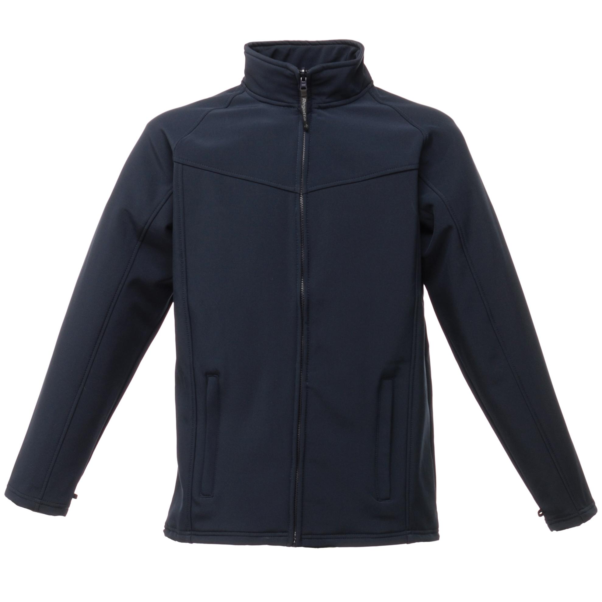 Regatta Heren Uproar Lichtgewicht Softshell-jasje dat tegen de wind bestand is (Marine/Navy)