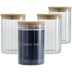 Ritzenhoff & Breker Linea Vorratsgläser, Vorratsbehälter, Transparent