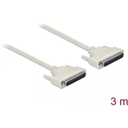 Delock Serielles Kabel D-Sub 37 Stecker zu Stecker 3 m (3 m, VGA), Schnittstellenkabel