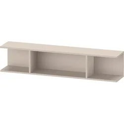 Duravit Ketho.2 Wandregal, 150x800x170mm, 3 offene Fächer, K21208091910000, Farbe: Taupe Matt Dekor