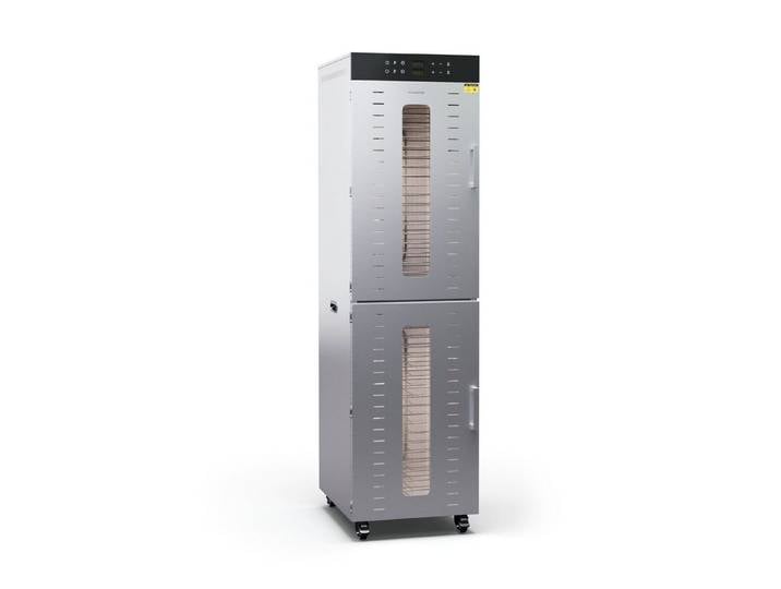 Klarstein Dörrautomat Master Jerky 600 4000 W, Dörrautomat groß Pilze Obst Trockner Dörrgerät Dehydrator Edelstahl