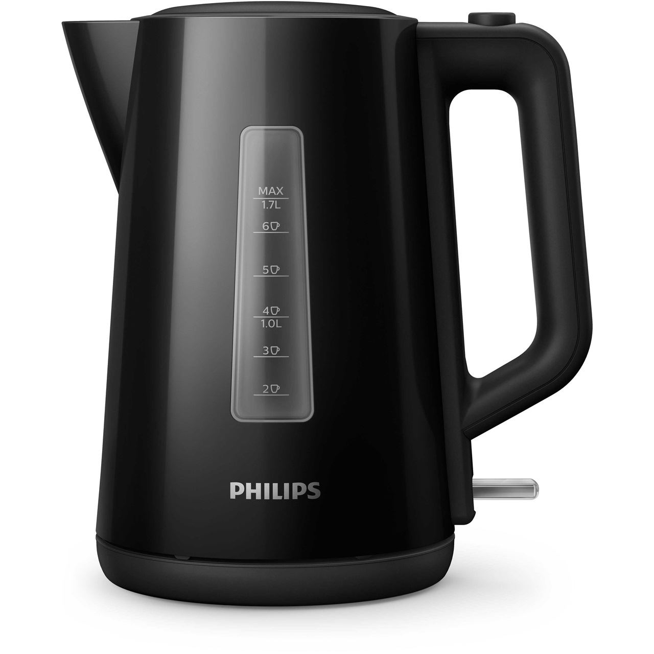 Philips 1,7 l, Klappdeckel, Leuchtanzeige, Kunststoff-Wasserkocher