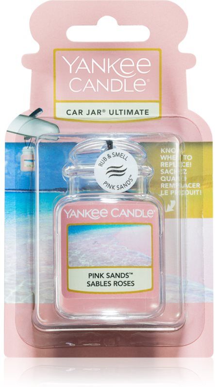 Yankee Candle Pink Sands désodorisant voiture à suspendre 1 pcs