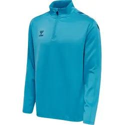 hummel Core XK Poly 1/2-Zip Trainings-Top Herren blue danube XXL