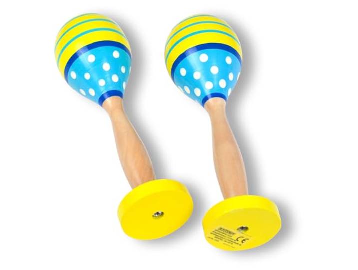 BONTEMPI 562010 muziekinstrument maraca's van hout