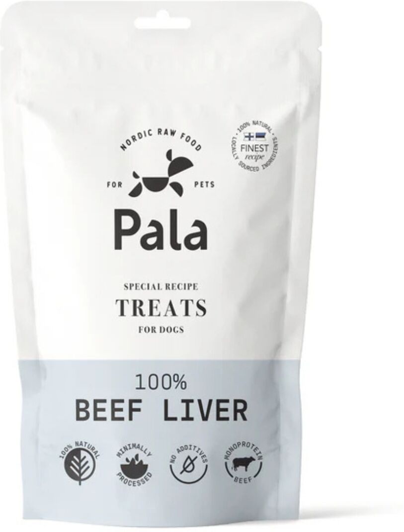 Pala Snack per Cani 100% Fegato di Manzo Monoproteici 100 g