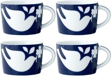 Noritake Bluefjord Set of 4 Teacups, 6 oz.