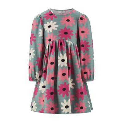 Sommerkleid HAPPY GIRLS "Mädchenkleid", Mädchen, Gr. 110, EURO-Größen, eucalyptus, Stoff, 100% Baumwolle, normal, Kleider Sommerkleid