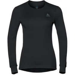 Odlo Damen Active Warm Base Layer Langarmshirt - M - black