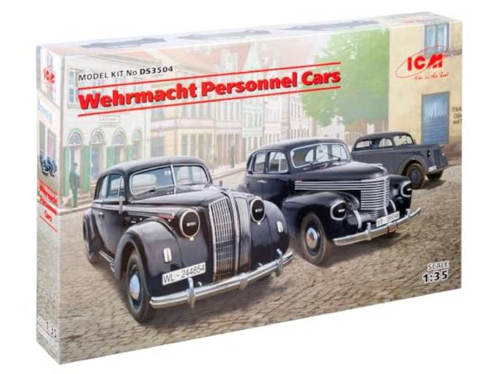 Icm - wehrmacht personnel cars