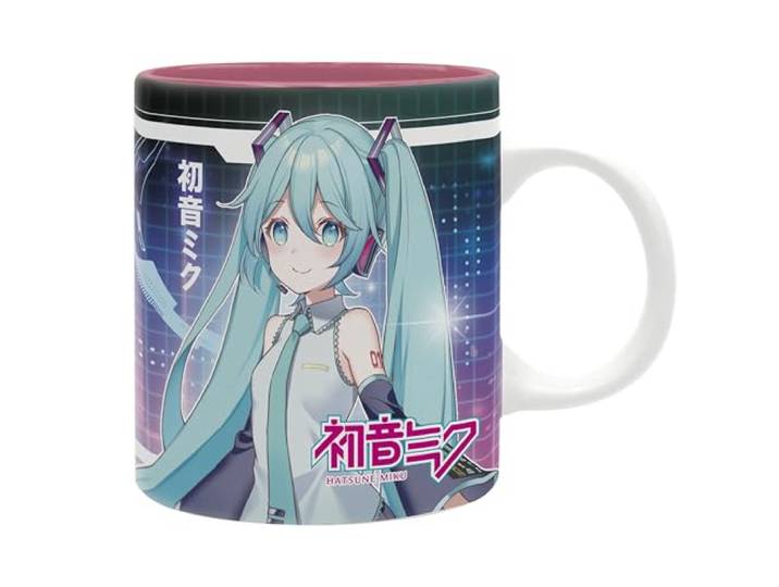 ABYSTYLE Hatsune Miku Cyberpunk Indifférent Mug multicolore Céramique