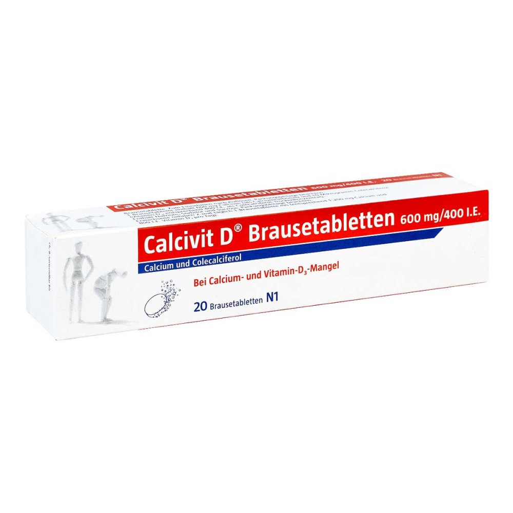 CHEPLAPHARM Arzneimittel GmbH Calcivit D Brausetabletten 600mg/400 internationale Einheiten 00170185
