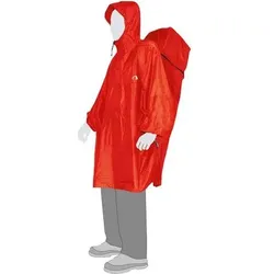 TATONKA Herren Poncho Cape XL, Größe ONE SIZE in Rot Rot