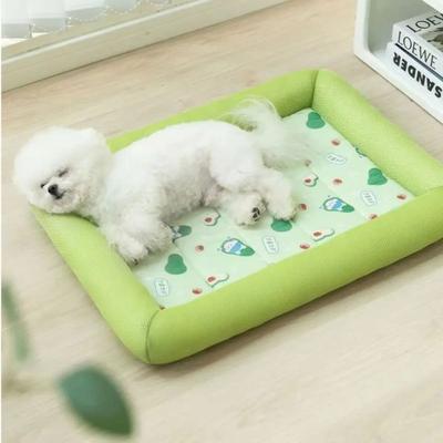 Uplift Treasures Cooling Summer Pet Bed Mat green xl