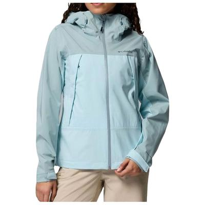 Columbia - Women's Boulder Falls Jacket - Regenjacke Gr XL grau
