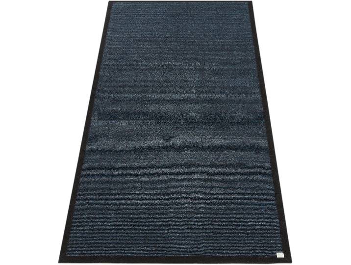 Fußmatte BARBARA BECKER Gentle Schmutzfangmatte & Läufer Gr. 17, blau, B:67cm H:7mm L:110cm, Kunstfaser, Teppiche, Fußmatte, Schmutzfangteppich, Schmutzmatte, dezentes Streifen Design, waschbar