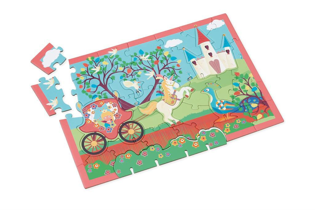 SCRATCH Play Puzzel 3D Prinses
