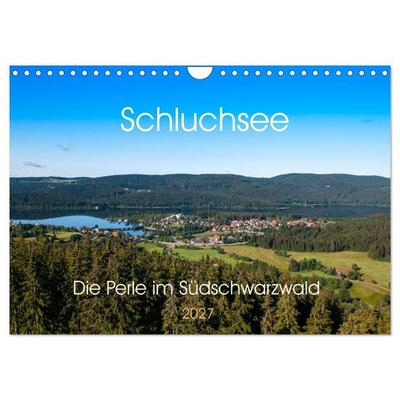 Schluchsee Naturpark Südschwarzwald (Wandkalender 2027 DIN A4 quer), CALVENDO Monatskalender