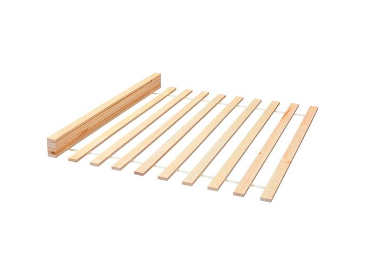 Rollrost 140x200 cm Kiefernholz 13 Leisten