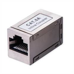 VALUE RJ-45 Kupplung geschirmt, Cat.6A (Class EA), silberfarben 21.99.3014