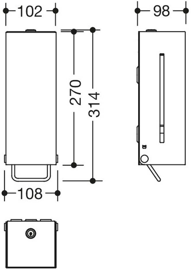 HEWI System 900 Seifenspender