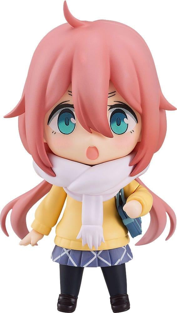 Max Factory Laid-Back Camp Actiefiguur Nadeshiko Kagamihara Schooluniformversie 10 cm