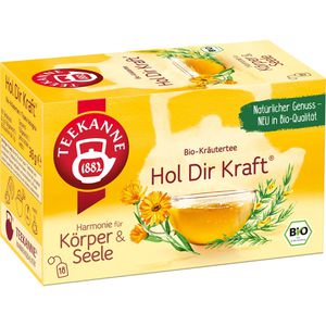 Teekanne Tee Hol dir Kraft, BIO, Kräutertee, 36 g, 18 Beutel