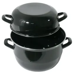Contacto Muscheltopf 18 cm, emailliert