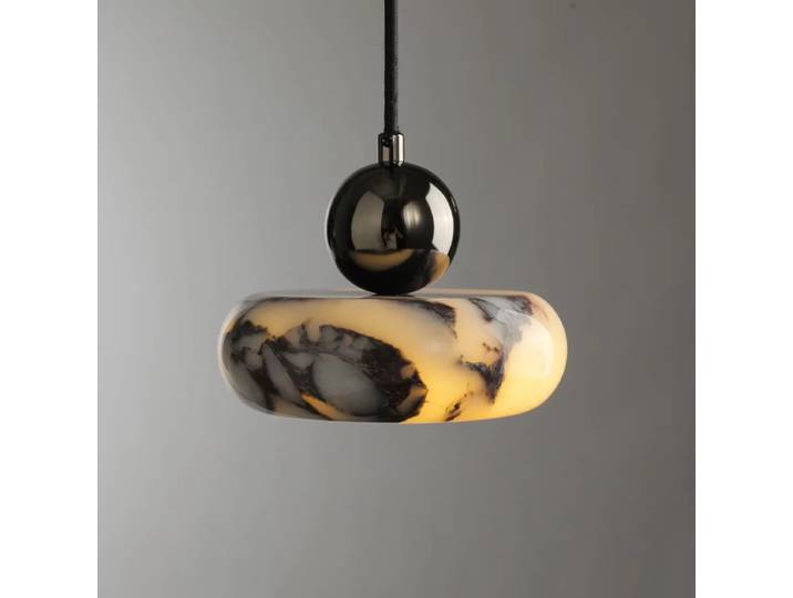 Lampe suspendue LED de style Mid-Century, décoration de salon, couloir, marbre, éclairage domestique, luminaires suspendus modernes nordiques, Lampen