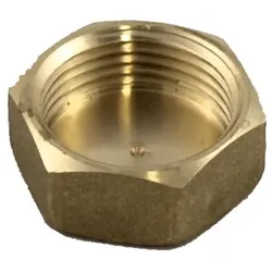 Wolf Verschlusskappe 3/4" Messing 2410025 für CGB