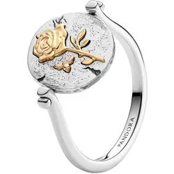Pandora 164811C00 Medaillon-Ring für Frauen Rose Zweifarbig, 52/16,6