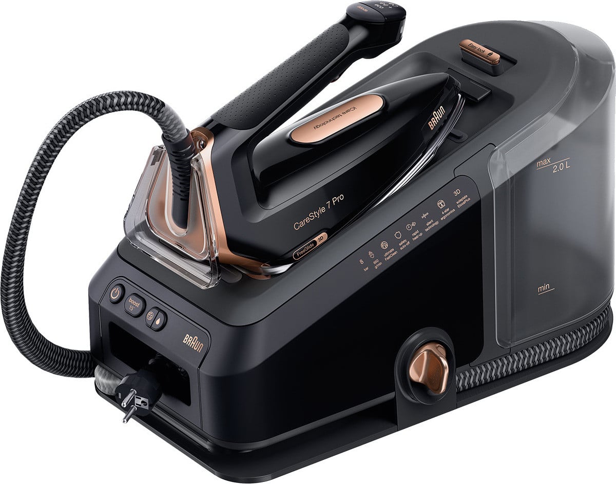 Braun CareStyle 7 Pro stoomgenerator IS7286, zwart