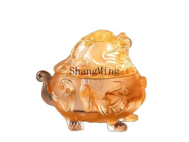 Brûleur d'encens en verre ancien DSA pour la maison, brûleur d'encens pour cérémonie du thé, brûleur de santal, brûleur de sceau, cadeau commercial