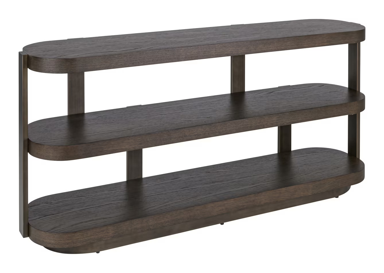 Richmond Interiors Ellington Sidetable Ellington Eiken, Bruin, 160 cm