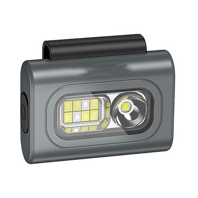 wiederaufladbares LED-Sicherheitslicht – gut sichtbare, magnetische Clip-on-Hut-Taschenlampe zum Laufen und Gehen bei Nacht wandern