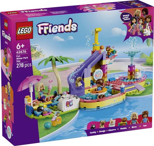 42676 LEGO FRIENDS Bauset mit 2 Spielfiguren und 4 Spielzeugtieren