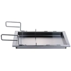 CHEFGASTRO BBQ Plancha | Einsatzpfanne für SANTOS P-Serie | Edelstahl