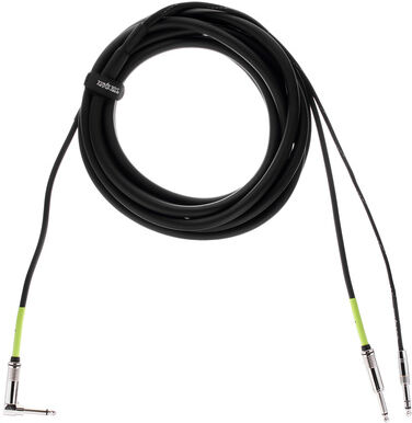 Ernie Ball Instrument & Headphone Cable Schwarz