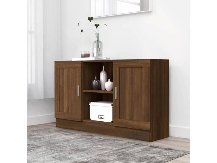 SALE 2026  Armoire/Cabinet à tiroirs Brun - Buffet Chêne marron 120x30 5x70cm - bois d'ingénierie PRO391979040