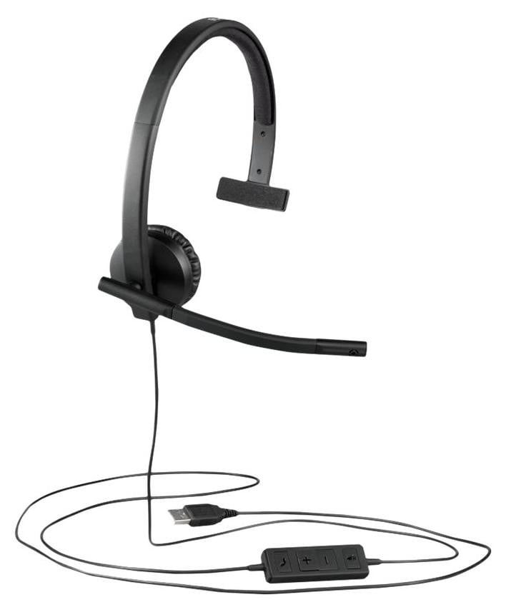 Logitech H570e Over-ear Hoofdtelefoon Bekabeld USB-C Gecertificeerd voor Microsoft Teams
