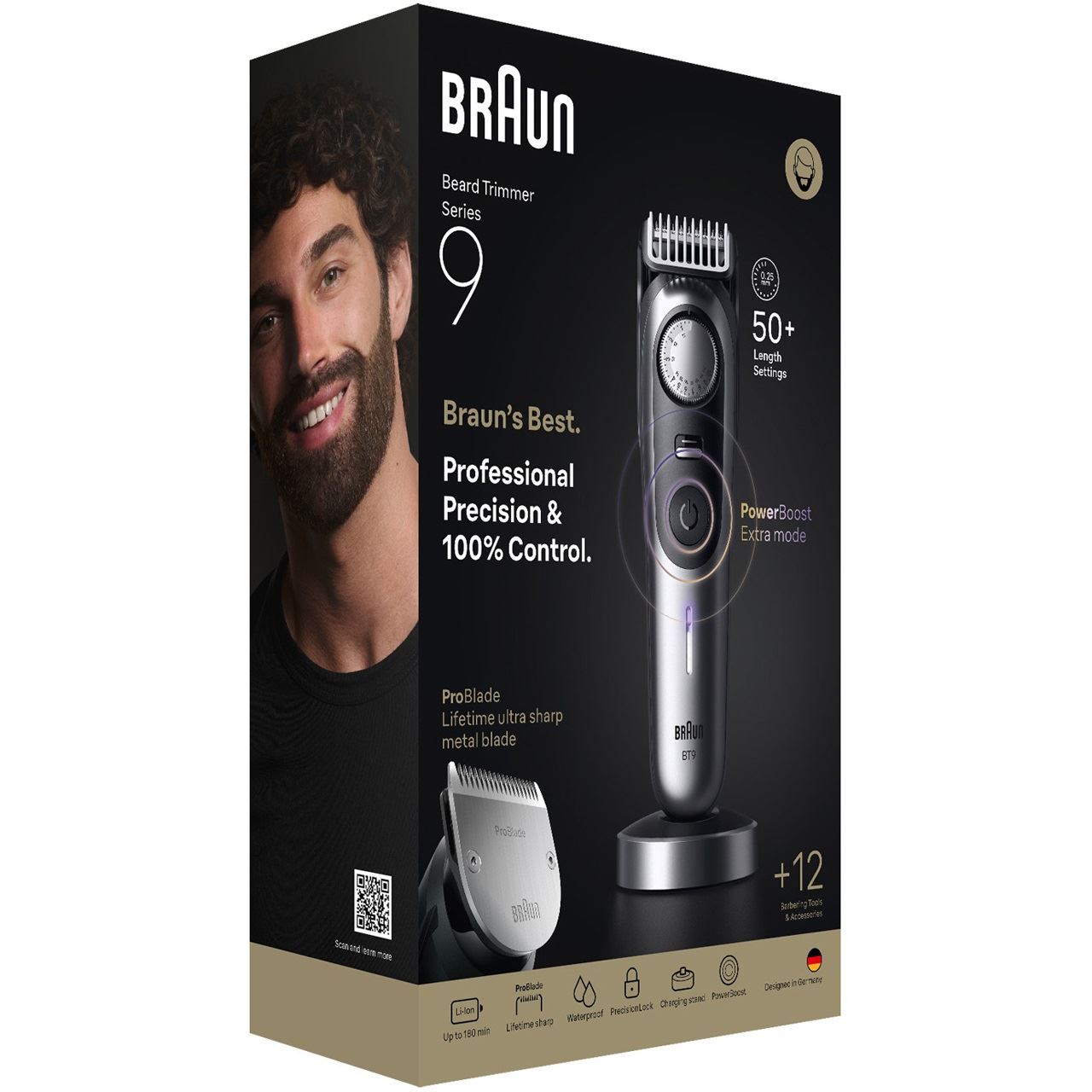 Braun Rasierer 244855 / Series 9 BT9560 Schwarz, Grau