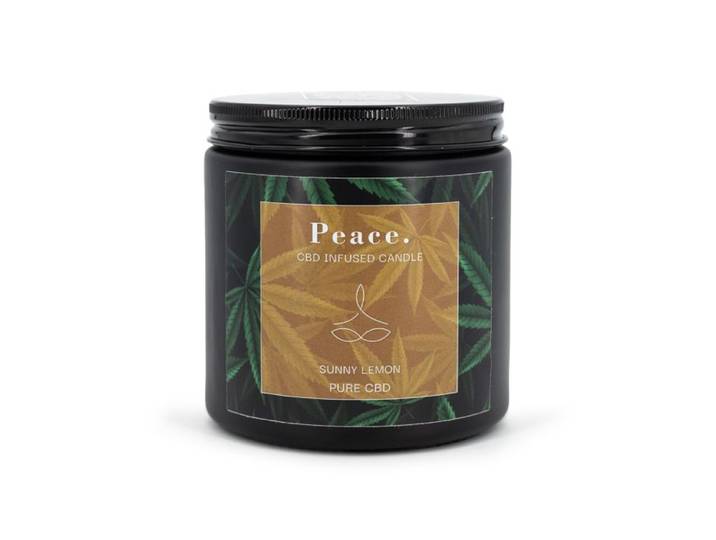Candle Brothers Bougie parfumée C.B.D., cire soja 350 g
